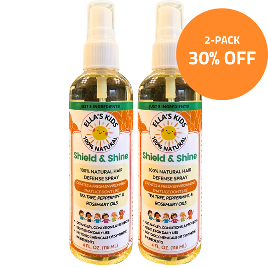 2-Pack Shield and Shine 100% Natural Hair Defense Spray