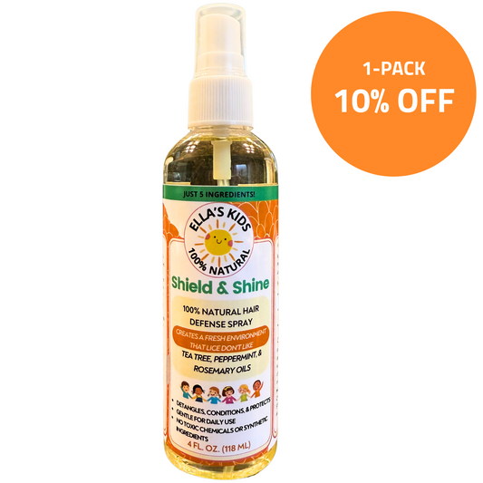 Shield and Shine 100% Natural Hair Defense Spray